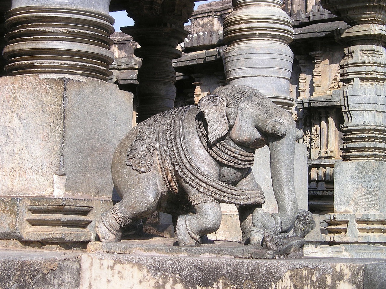 statue éléphant de déco